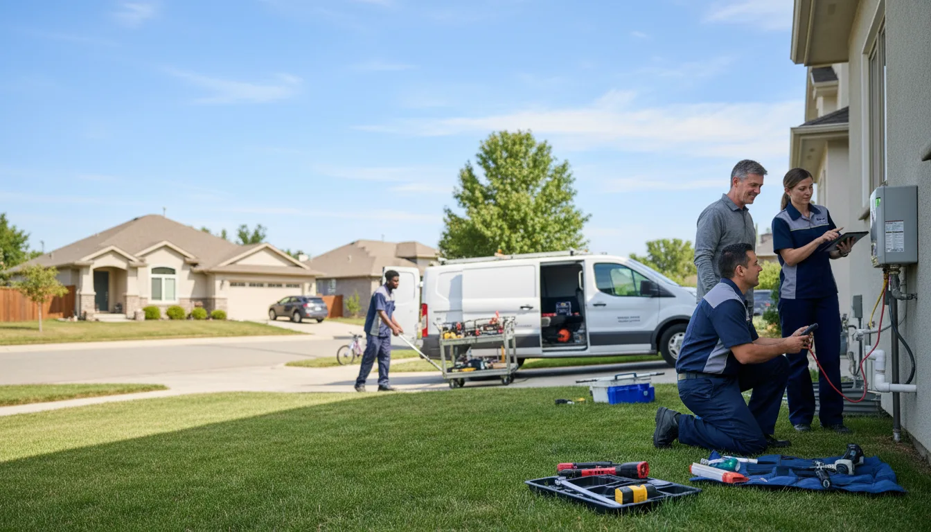 Tankless water heater service in Carversville, PA